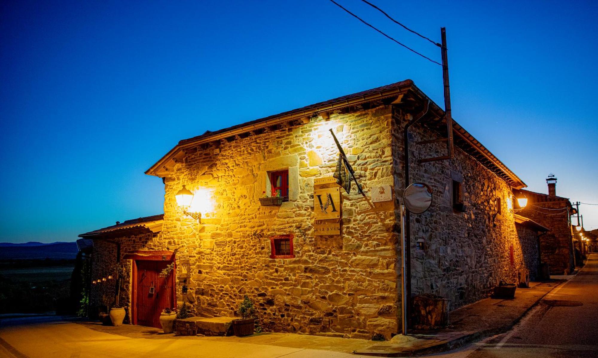 Pensjonat Via Avis Santa Catalina de Somoza Zewnętrze zdjęcie