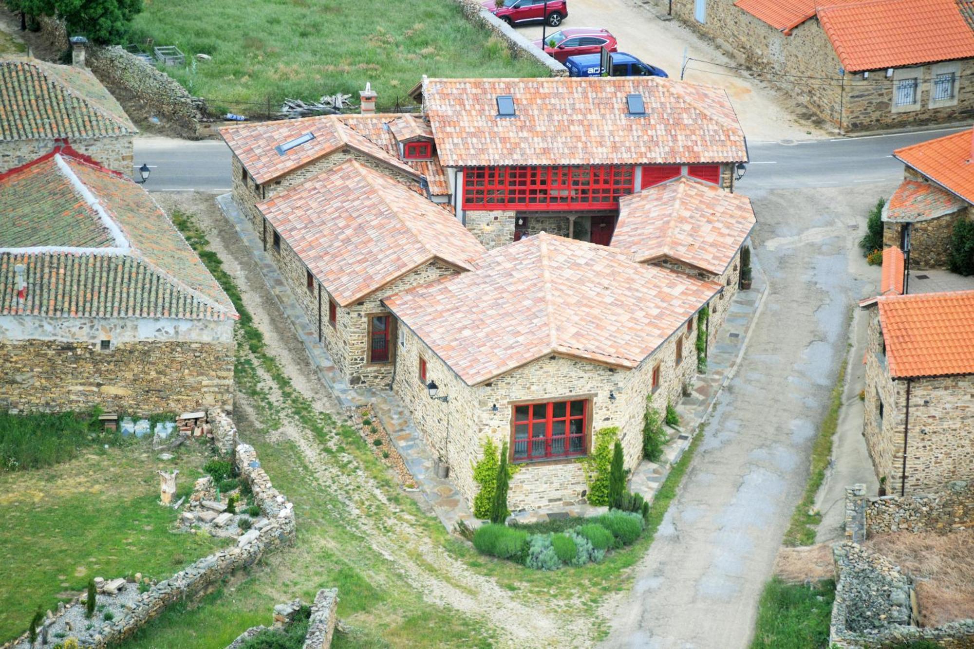 Pensjonat Via Avis Santa Catalina de Somoza Zewnętrze zdjęcie